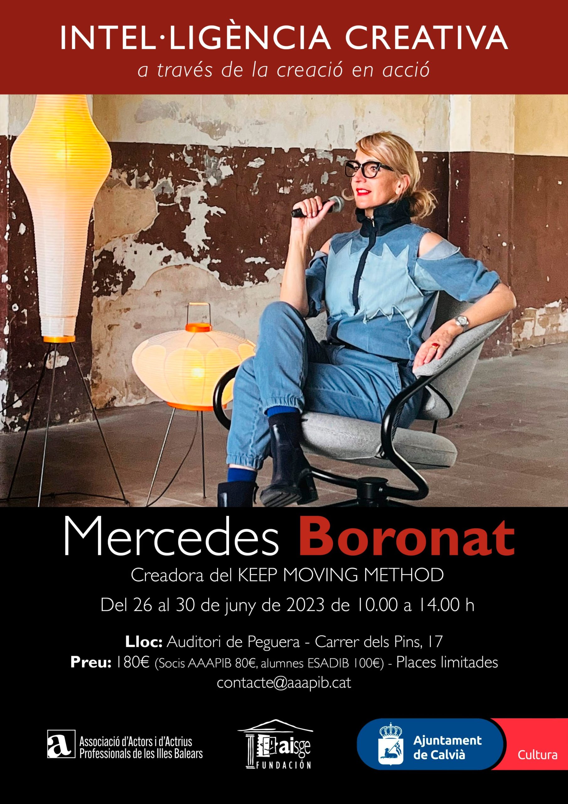 JUNY 2023 | Mercedes Boronat | Intel·ligència Creativa a través de la creació en acció